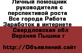 Личный помощник руководителя с перспективой роста - Все города Работа » Заработок в интернете   . Свердловская обл.,Верхняя Пышма г.